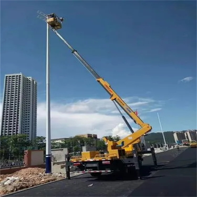 泗水维修路灯的曲臂升降车出租